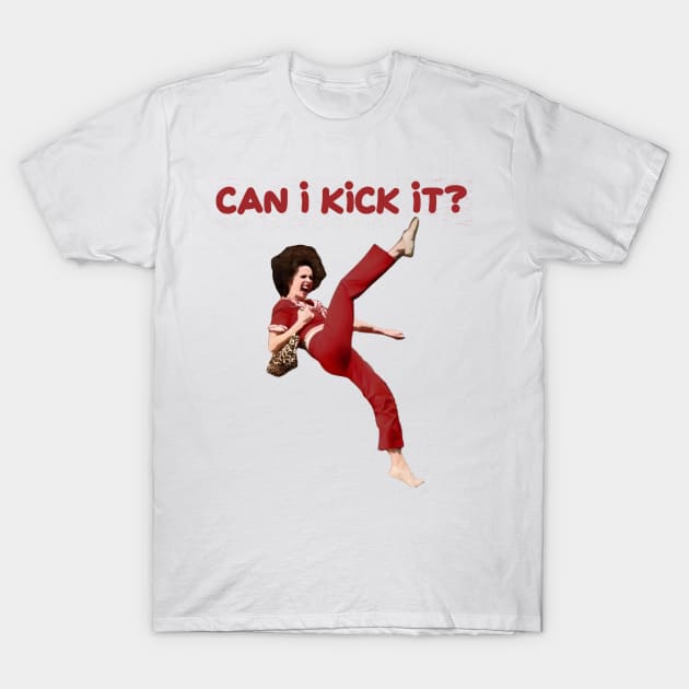 Can i kick it? Sally Omalley T-Shirt by onunique